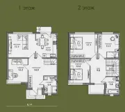 3-комнатный коттедж